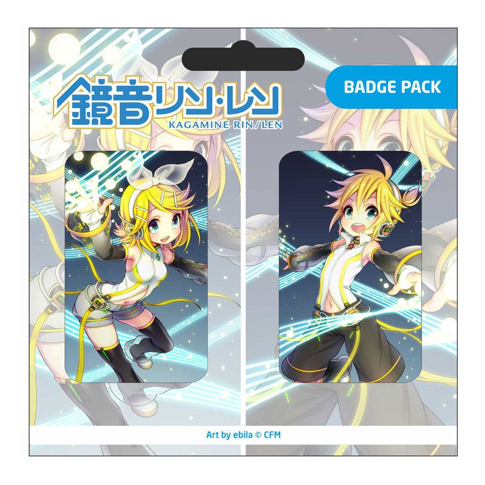 Hatsune Miku Pin Badges 2-Pack Set C - MangaShop.ro