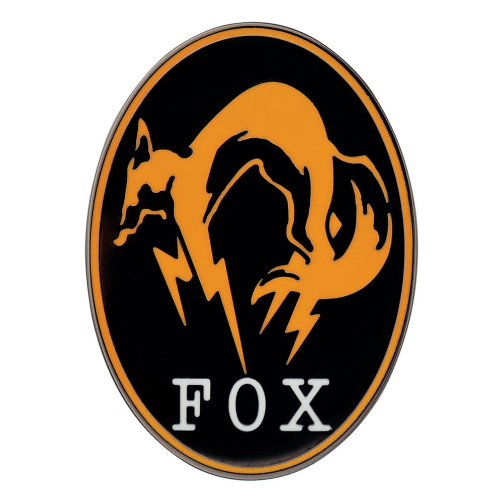 Metal Gear Solid Delta Pin Badge Fox Limited Edition - MangaShop.ro