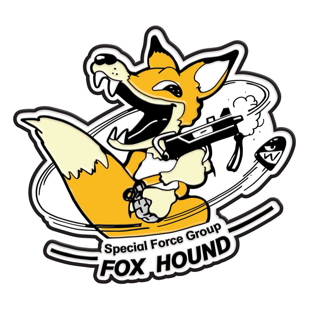 Metal Gear Solid Pin Badge Foxhound Limited Edition - MangaShop.ro
