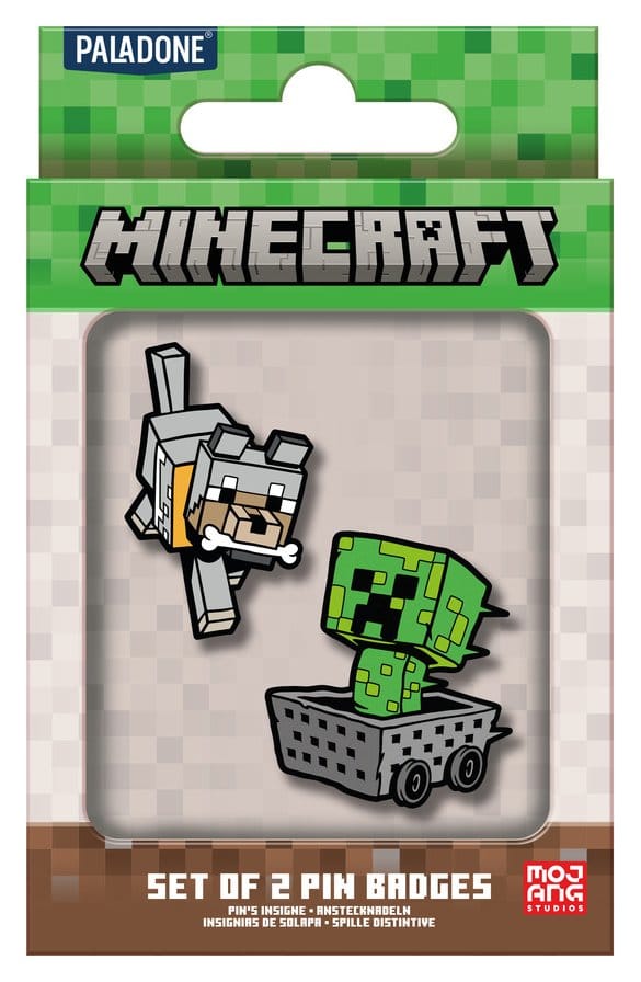 Minecraft Pin Badge 2-Pack - MangaShop.ro