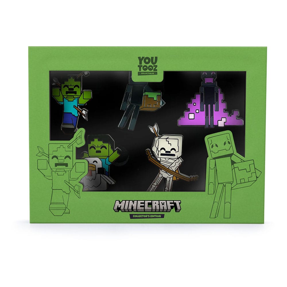 Minecraft Enamel Pins Set #2 5 cm (6) - MangaShop.ro