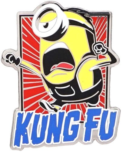 Minion More Than a Minion Pin Badge Kung fu Stuart - MangaShop.ro