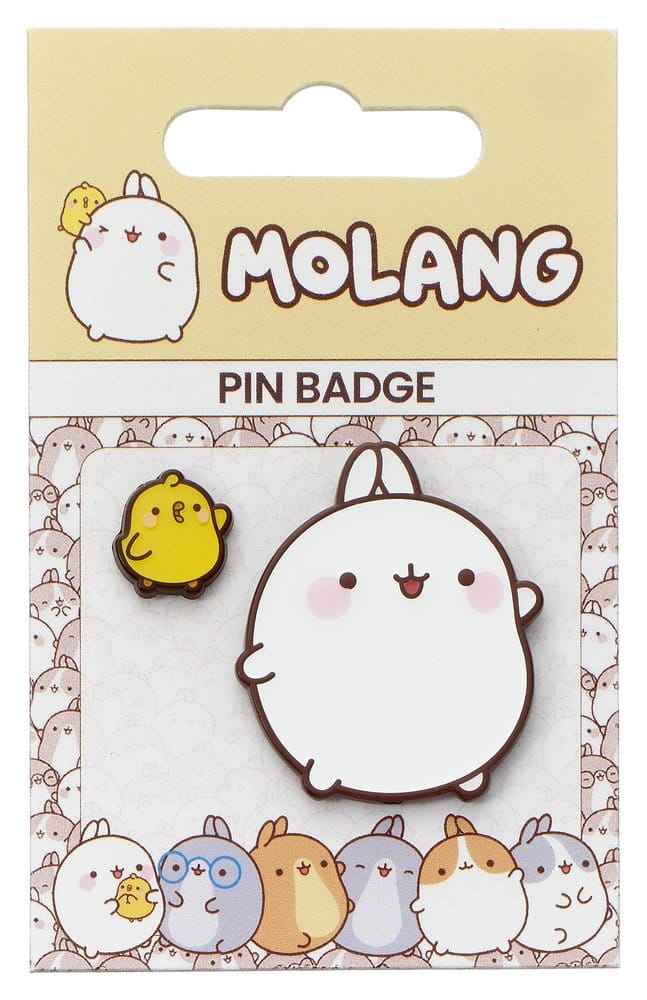 Molang Pin Badge Molang & Piu Piu - MangaShop.ro