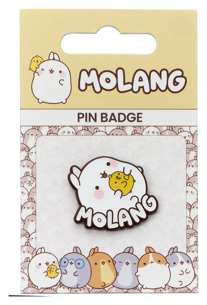 Molang Pin Badge Molang & Piu Piu Logo - MangaShop.ro