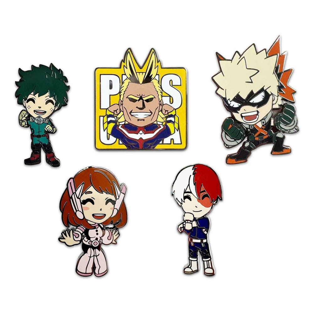 My Hero Academia Enamel Pins Set 5 cm (6) - MangaShop.ro