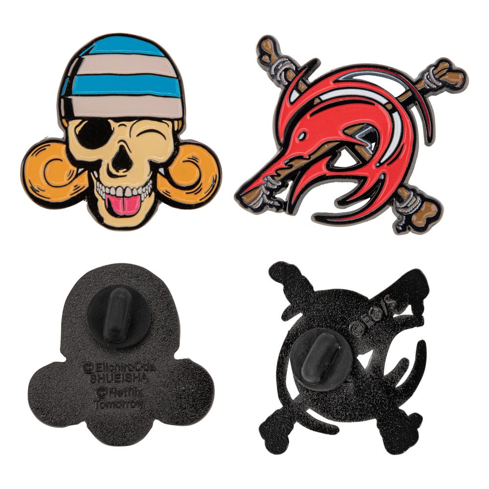 One Piece Pins 2-Pack Nami & Arlong - MangaShop.ro