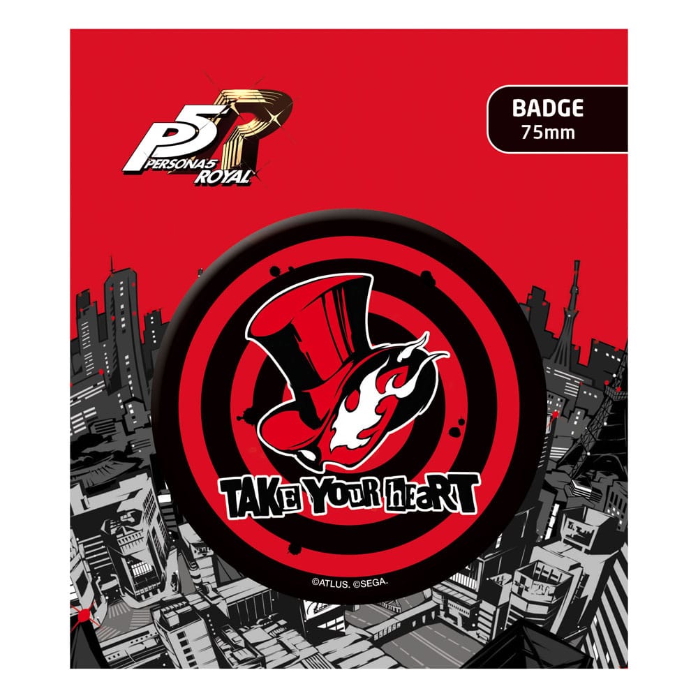 Persona 5 Royal Pin Badge Take your Heart - MangaShop.ro