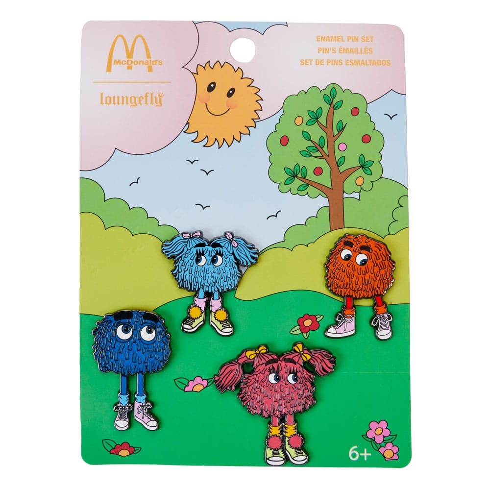 McDonalds by Loungefly Enamel Pins 4-Set Fry Gang 3 cm - MangaShop.ro
