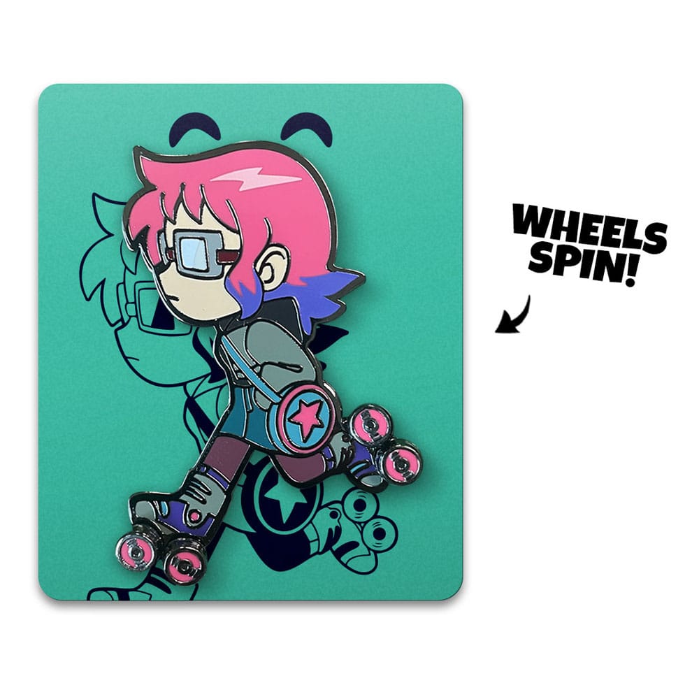 Scott Pilgrim Pin Badge Ramona Skating 5 cm - MangaShop.ro