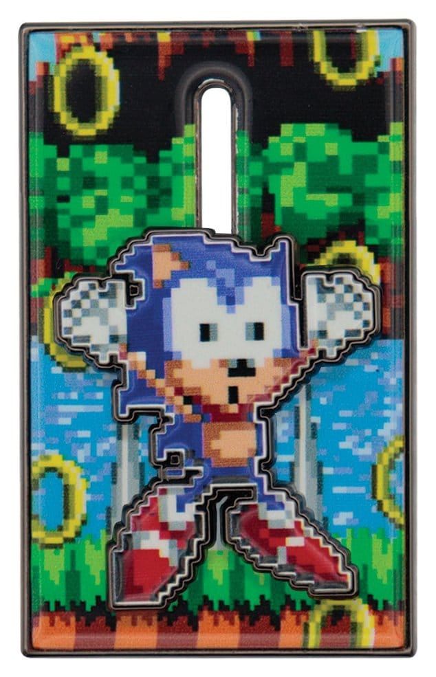 Sonic The Hedgehog Pin Badge Moving - MangaShop.ro