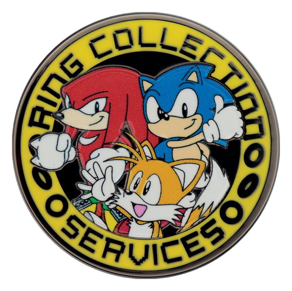 Sonic - The Hedgehog Pin Badge Sonic, Tails, Knuckles Limited Edition - MangaShop.ro