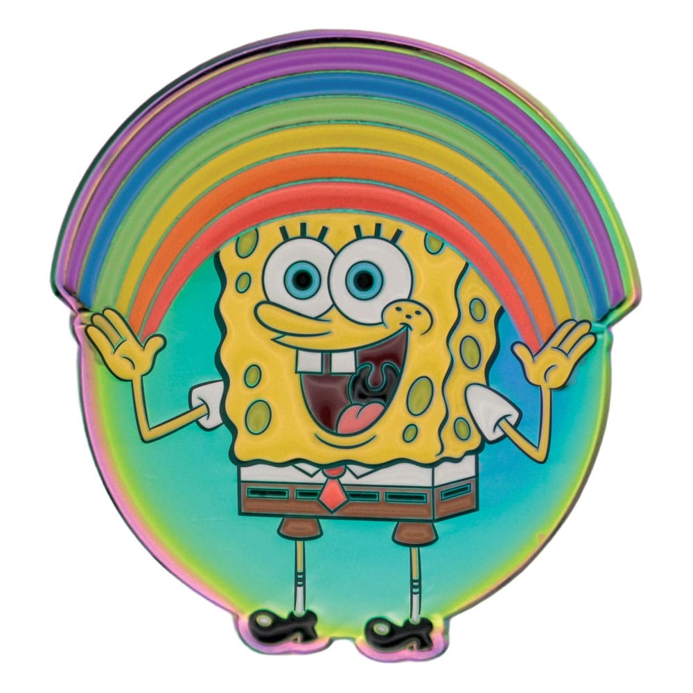 Spongebob Squarepants Pin Badge Rainbow Limited Edition - MangaShop.ro