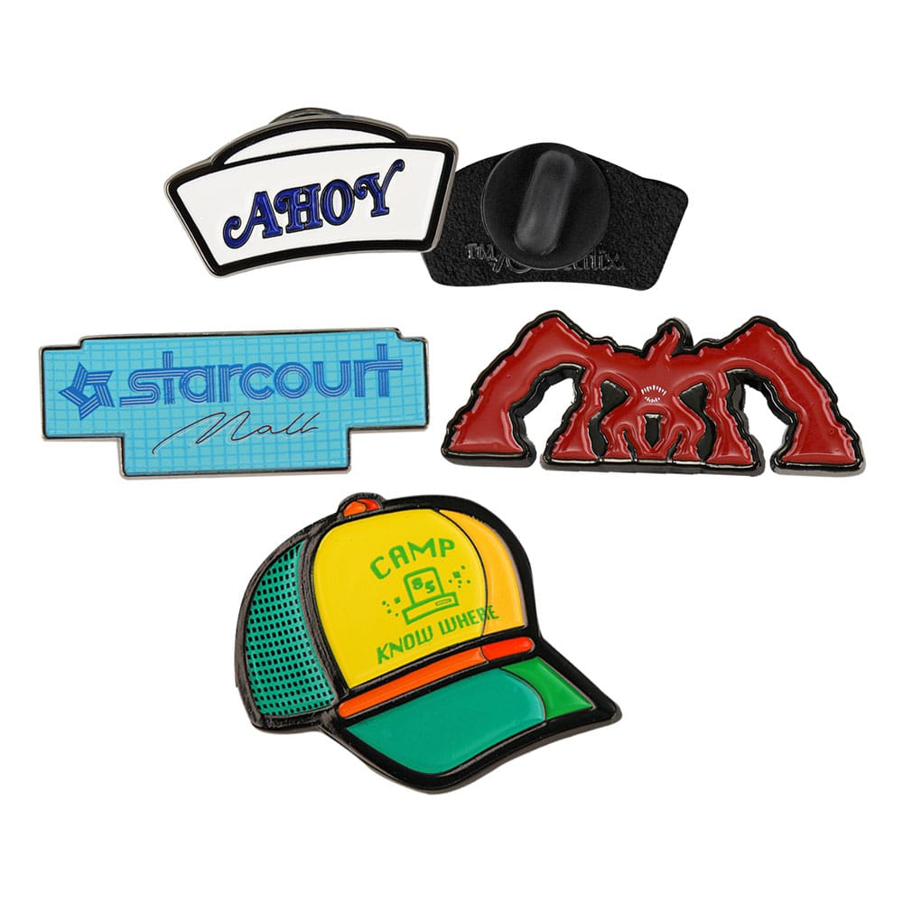 Stranger Things Pins 4-Pack Season 3 - MangaShop.ro
