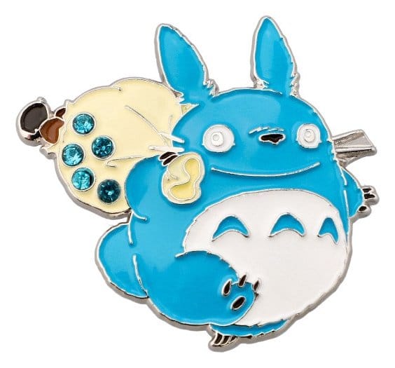 My Neighbor Totoro Metal Brooch Middle Totoro - MangaShop.ro