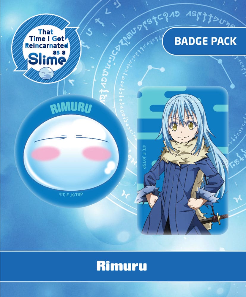 That Time I Got Reincarnated as a Slime Pin Badges 2-Pack Rimuru - MangaShop.ro