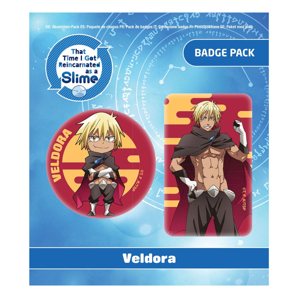 That Time I Got Reincarnated as a Slime Pin Badges 2-Pack Veldora Human Form - MangaShop.ro