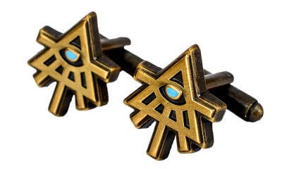 Warhammer 40,000 Cufflinks Aeldari - MangaShop.ro