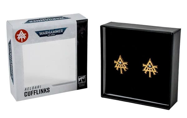 Warhammer 40,000 Cufflinks Aeldari - MangaShop.ro