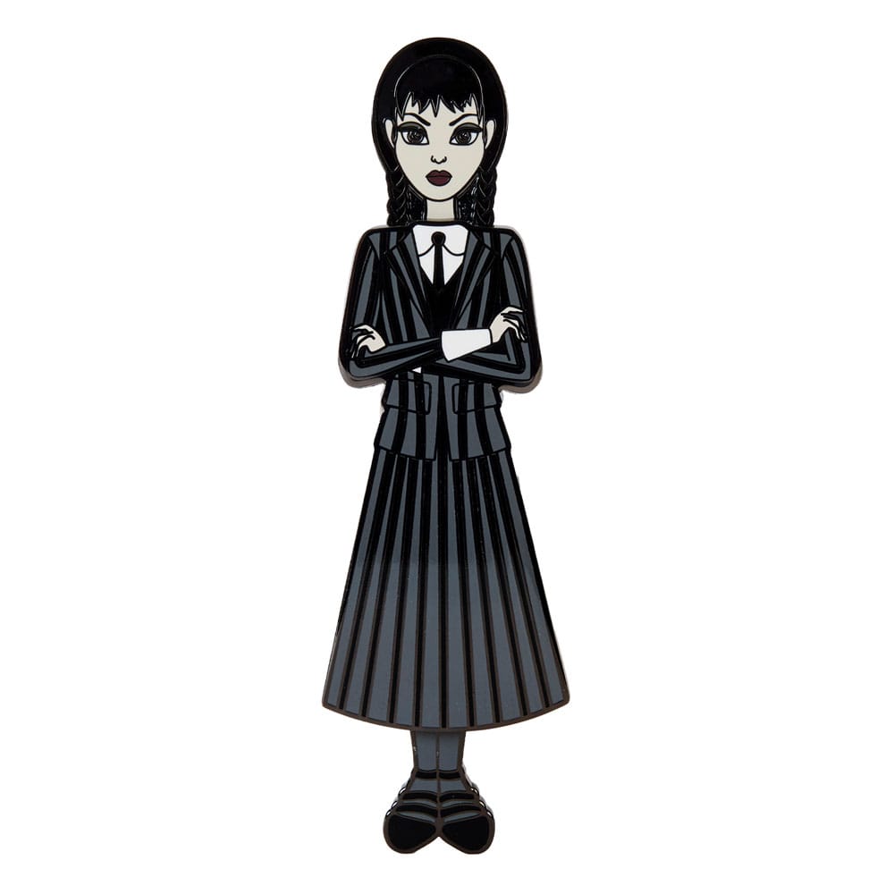 Wednesday by Loungefly Enamel Pins 4-Set Wednesday Addams Paper Doll 3 cm - MangaShop.ro
