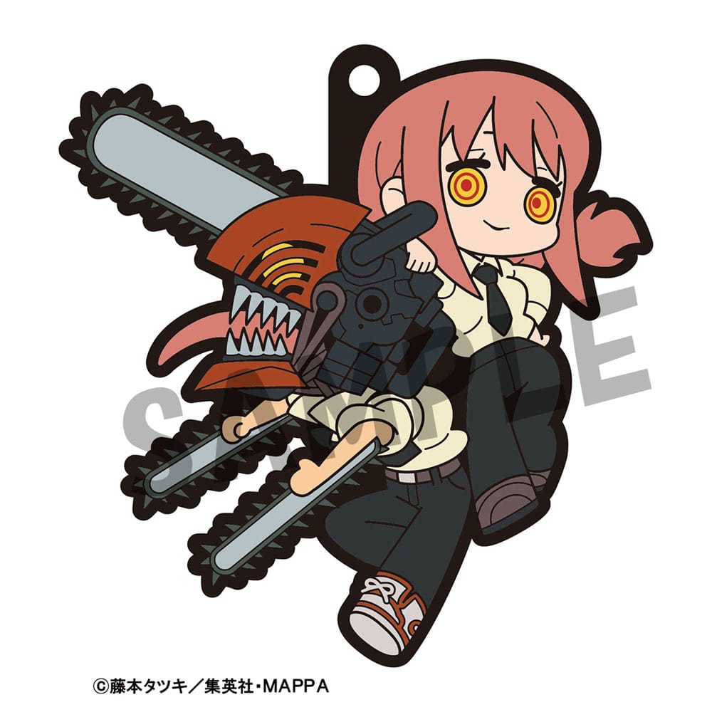 Chainsaw Man Rubber Mascot Buddycolle Rubber Charms 6 cm Assortment (6) - MangaShop.ro