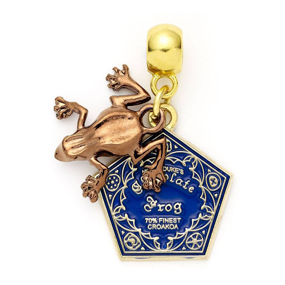 Harry Potter Charm Chocolate frog (gold plated) - MangaShop.ro