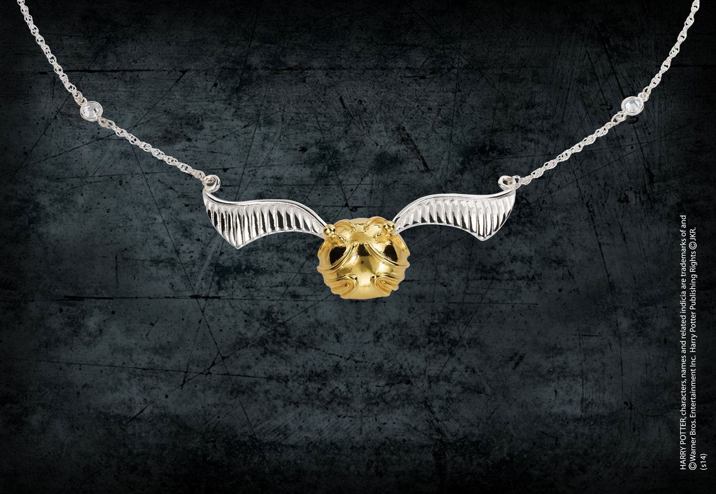 Harry Potter Necklace The Quidditch Golden Snitch - MangaShop.ro