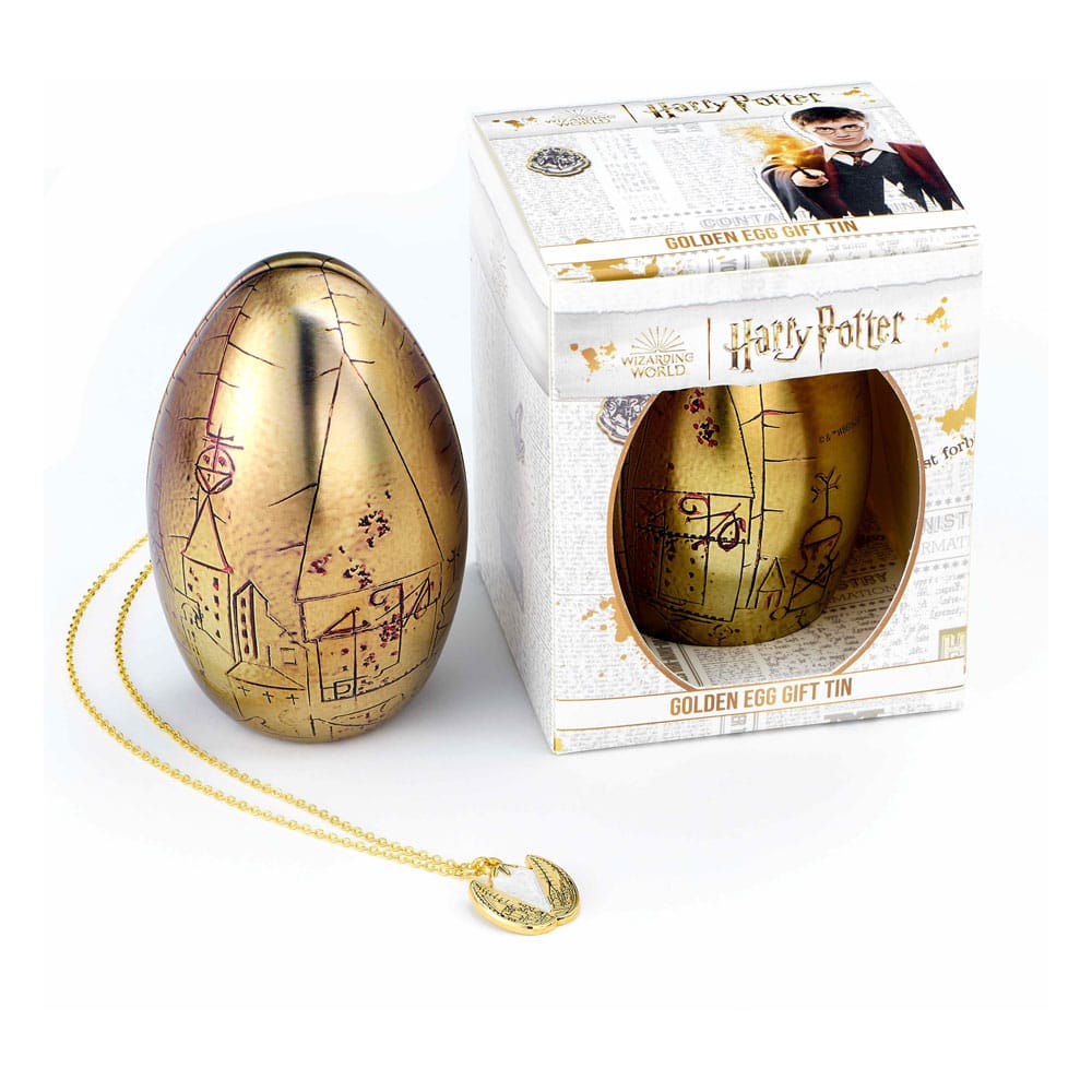 Harry Potter Necklace with Pendant Golden Egg with Gift Box - MangaShop.ro