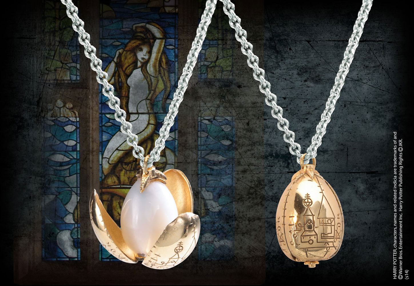 Harry Potter Pendant with Chain The Golden Egg - MangaShop.ro