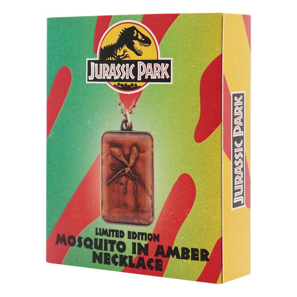 Jurassic Park Replika Necklace with amber pendant Limited Edtiton - MangaShop.ro