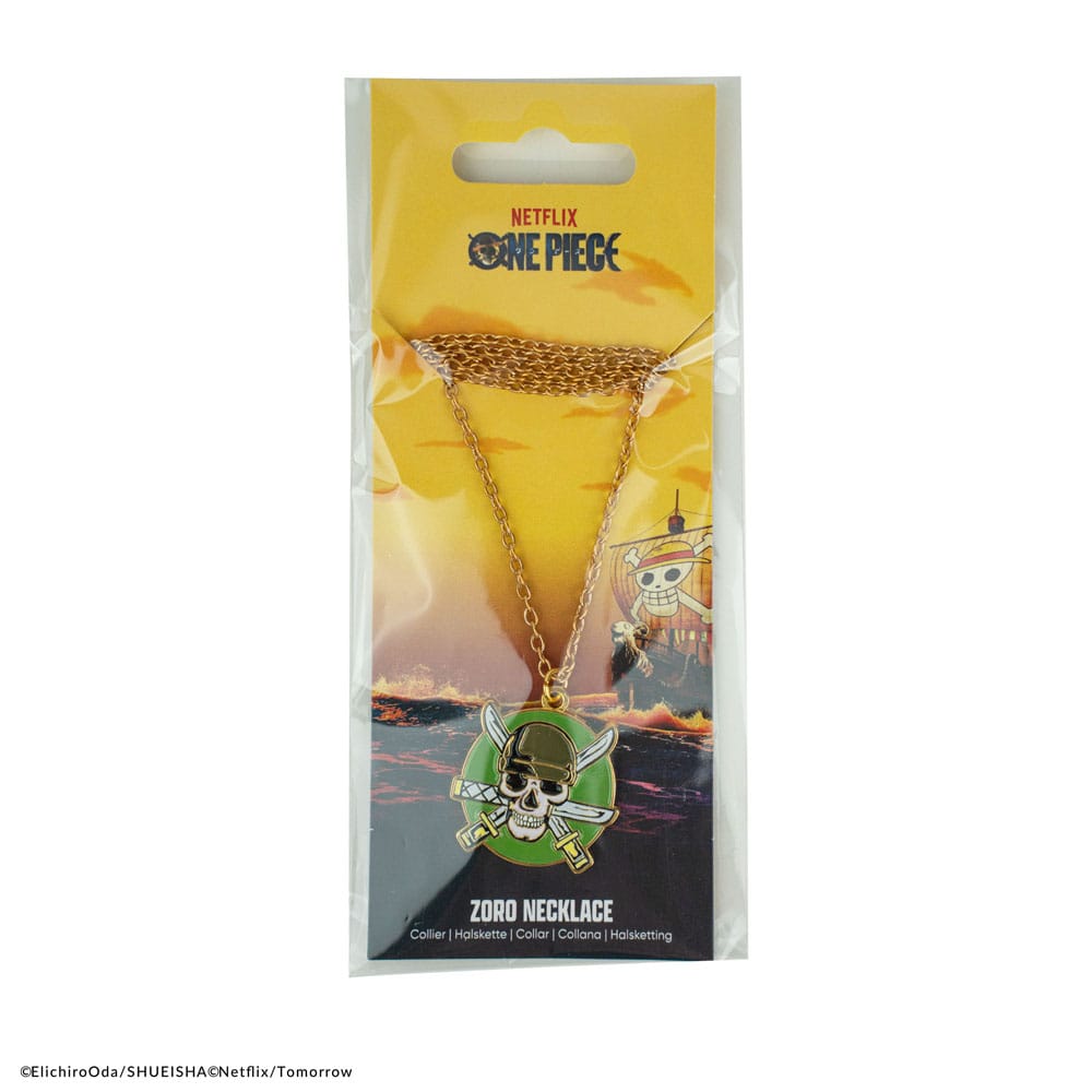 One Piece Necklace with Pendant Zoro - MangaShop.ro
