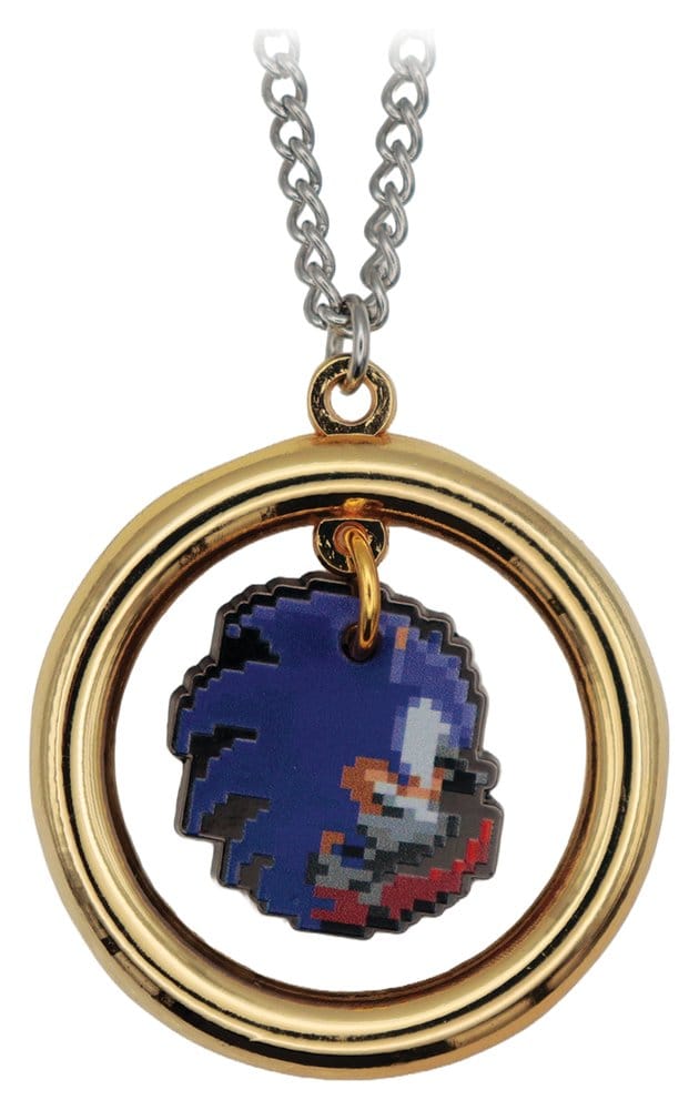 Sonic - The Hedgehog Necklace with Pendant Ring - MangaShop.ro