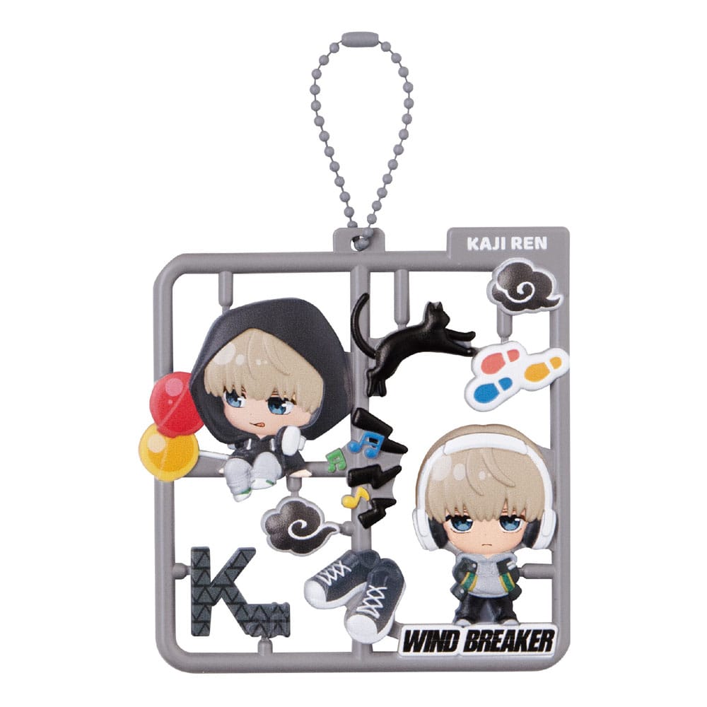 Wind Breaker Plat Collection Keychain Assortment Vol. 2 (4) - MangaShop.ro