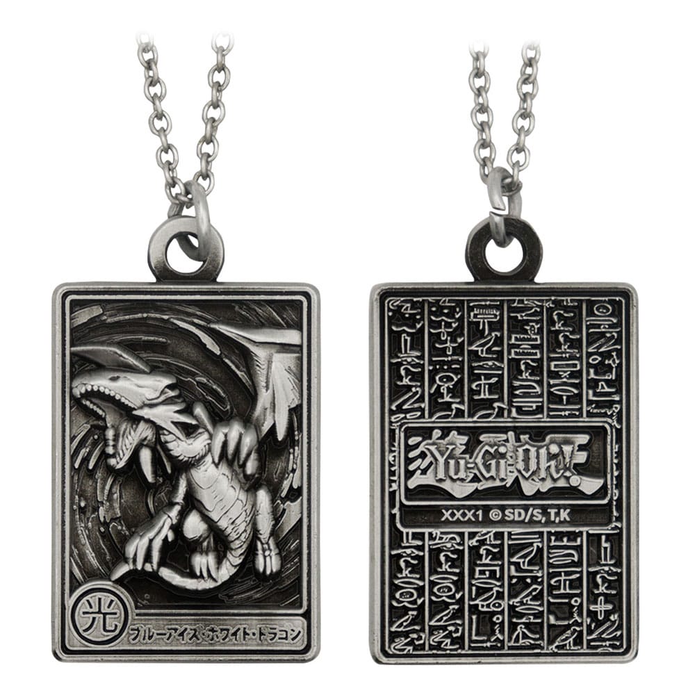 Yu-Gi-Oh! Necklace Blue-Eyes White Dragon Limited Edition - MangaShop.ro