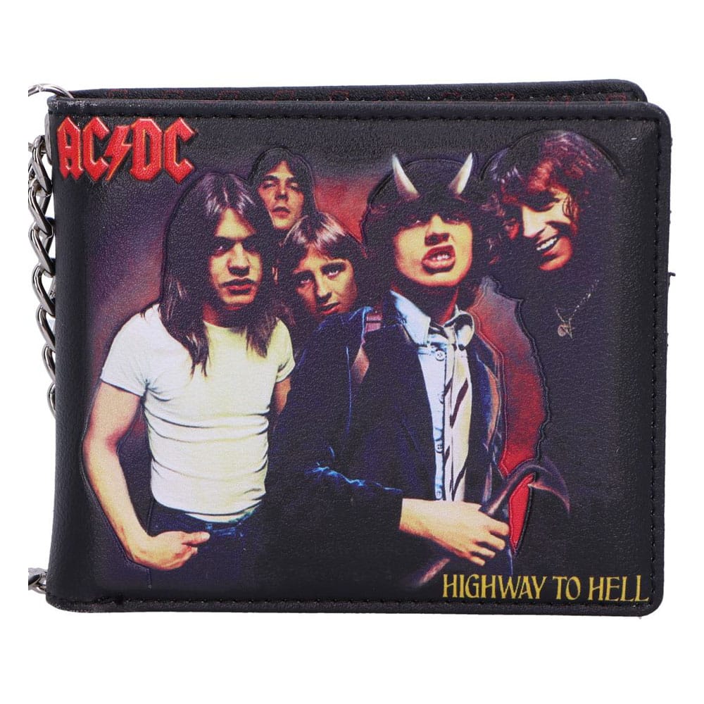 AC/DC Wallet Black Highway to Hell - MangaShop.ro