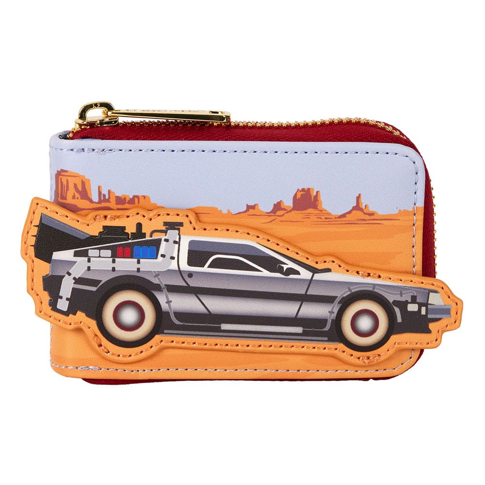 Universal by Loungefly Wallet Back to the Future 40th Anniversary Delorean - MangaShop.ro