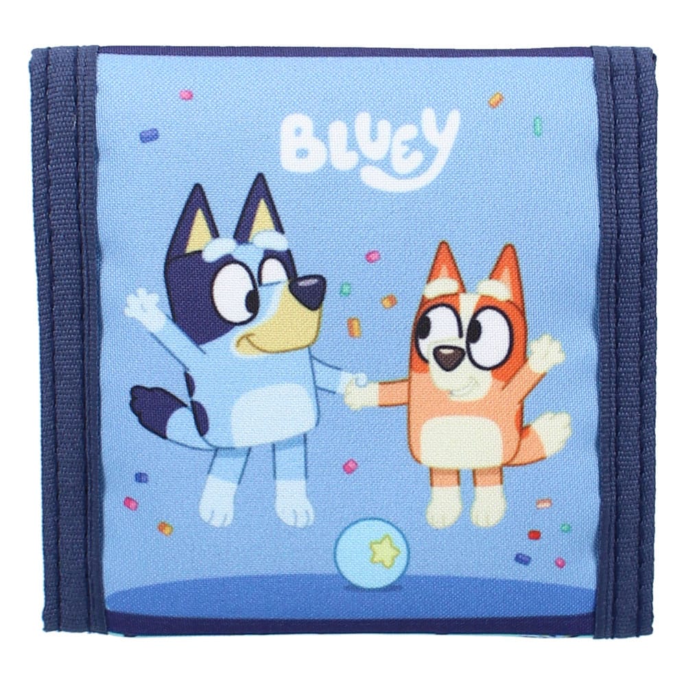 Bluey Wallet Black Bluey Best Friends Fun - MangaShop.ro