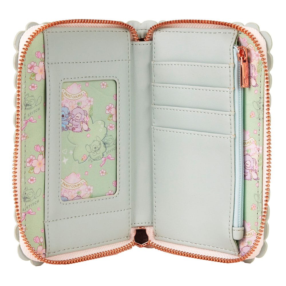Disney by Loungefly Wallet Cute Stitch Cherry Blossom - MangaShop.ro