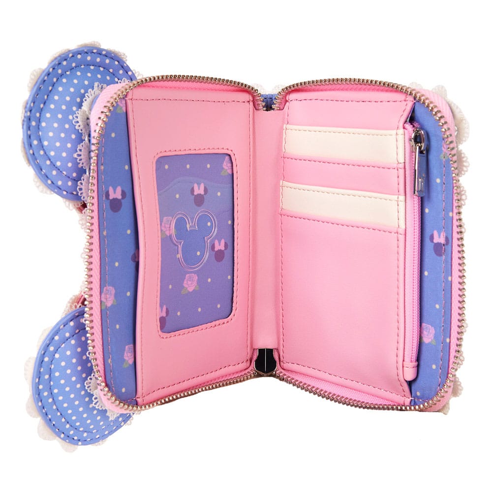 Disney by Loungefly Wallet Minnie Floral and Lace Ears - MangaShop.ro