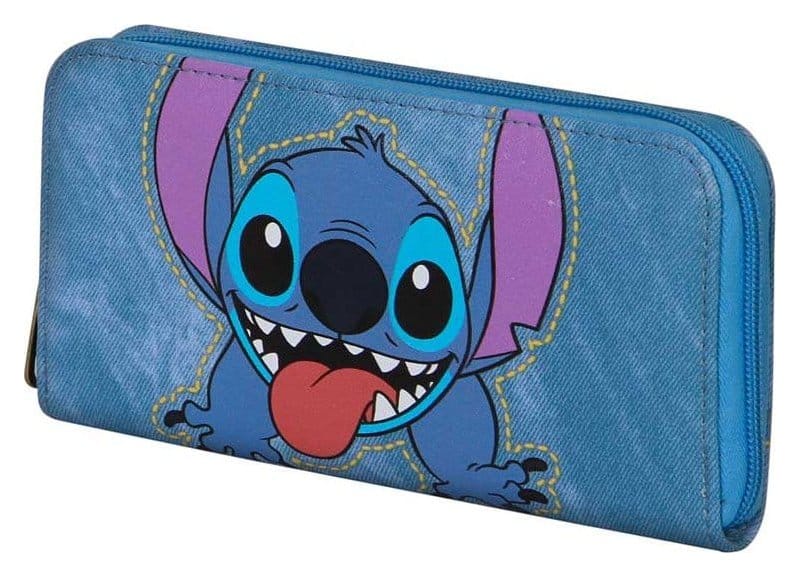 Lilo & Stitch Essential Coin Purse Updown Blue - MangaShop.ro