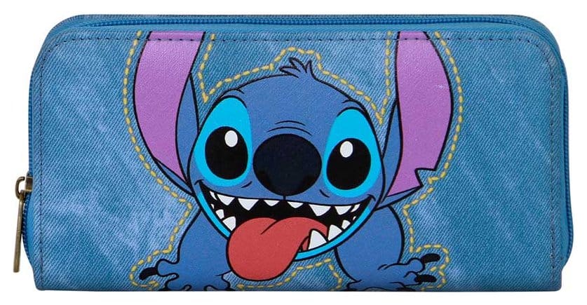 Lilo & Stitch Essential Coin Purse Updown Blue - MangaShop.ro
