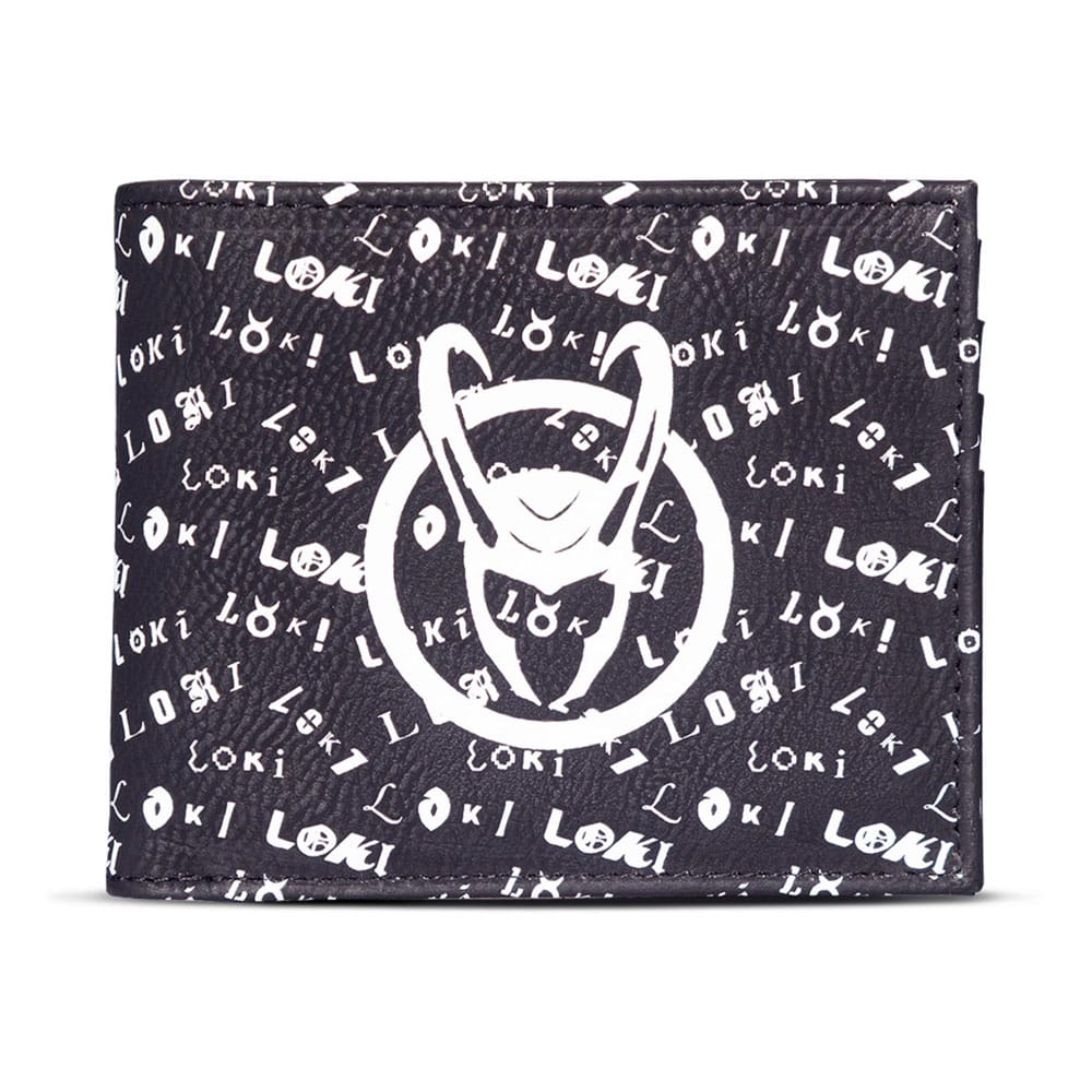 Loki Bifold Wallet Logo - MangaShop.ro