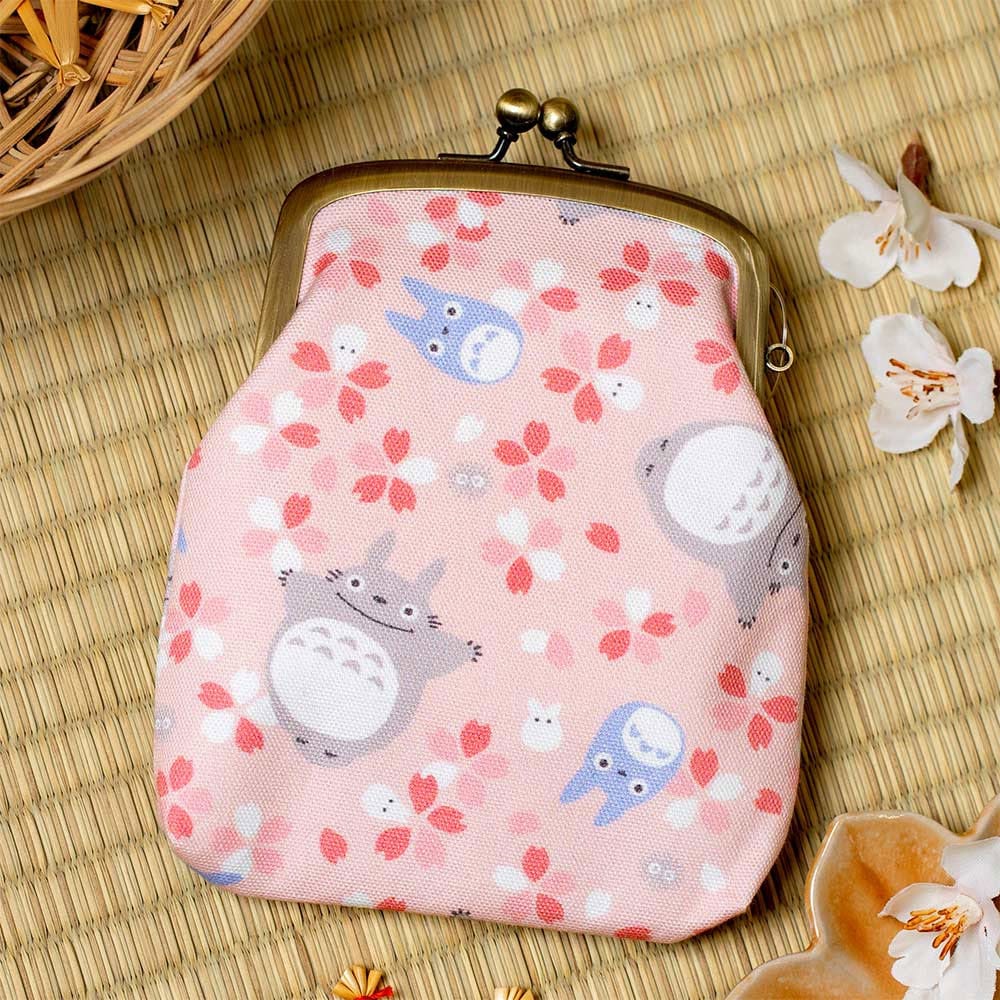My Neighbor Totoro Coin Purse Totoro Cherry Blossoms - MangaShop.ro
