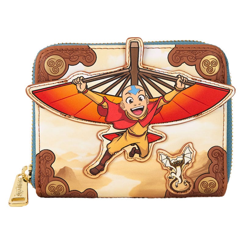 Nickelodeon by Loungefly Wallet Avatar: The Last Airbender Aang Glider Staff - MangaShop.ro