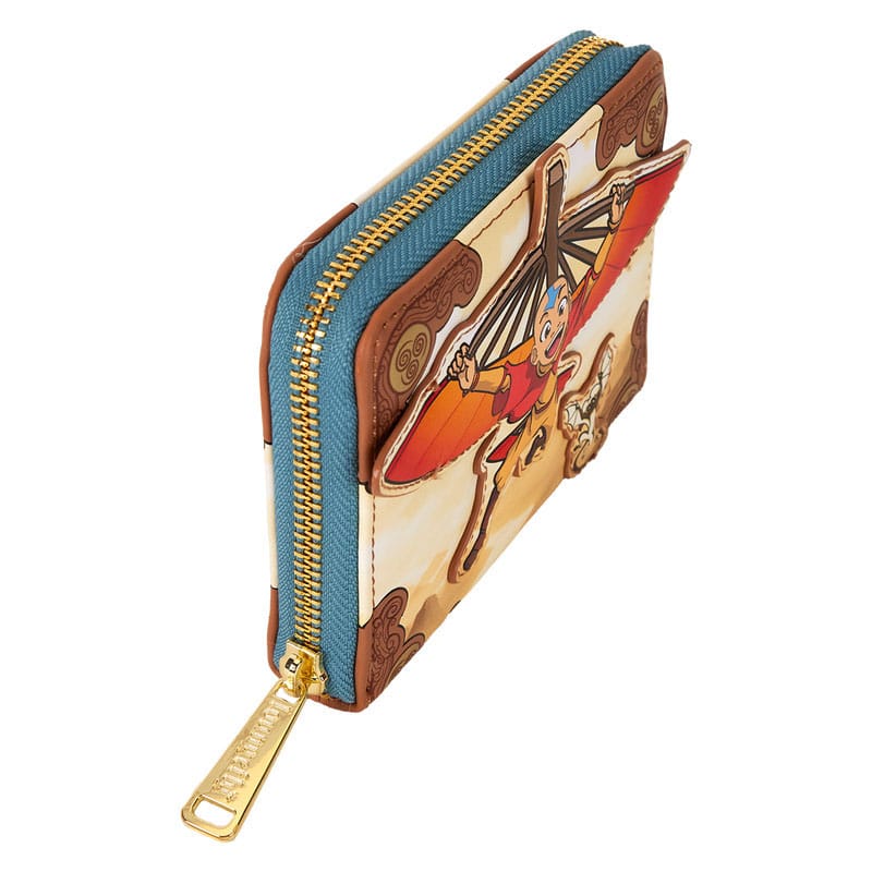 Nickelodeon by Loungefly Wallet Avatar: The Last Airbender Aang Glider Staff - MangaShop.ro