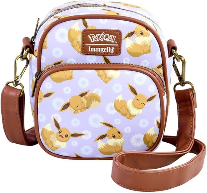 Pokemon by Loungefly Passport crossbody bag Eevee Violett - MangaShop.ro