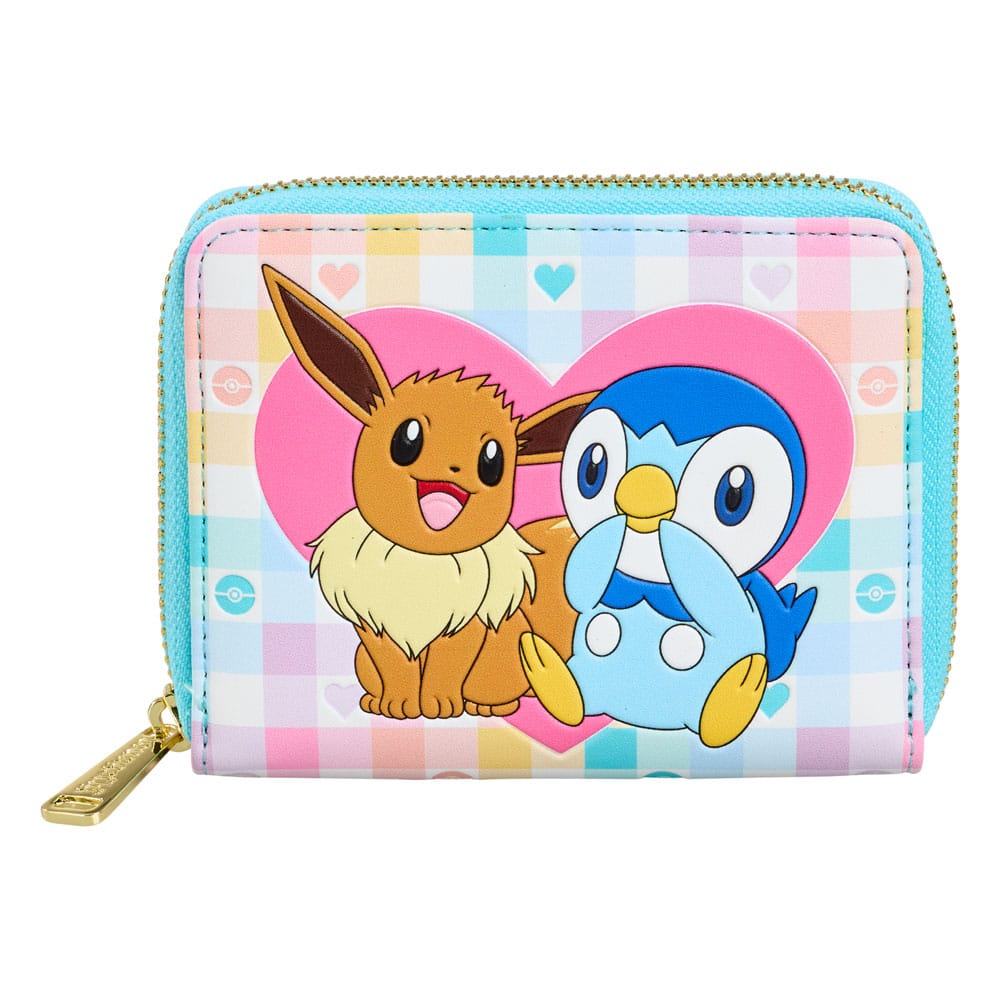 Pokemon by Loungefly Wallet Piplup and Eevee Friends - MangaShop.ro