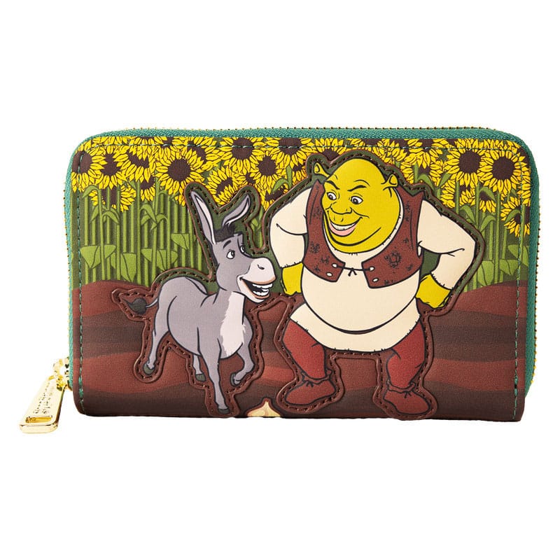 Dreamworks by Loungefly Wallet Shrek & Donkey Sunflower Field - MangaShop.ro