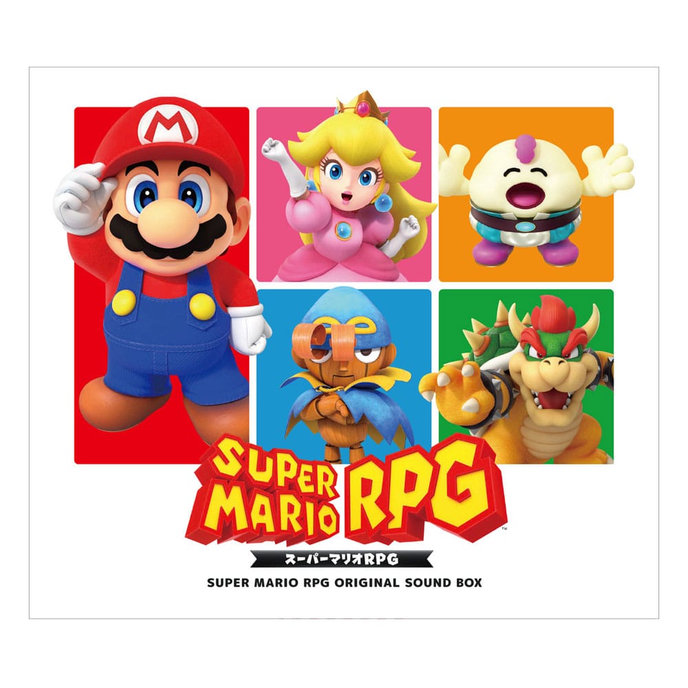 Super Mario RPG (Switch Version) Original Soundtrack 4xCD Deluxe Box Set - MangaShop.ro