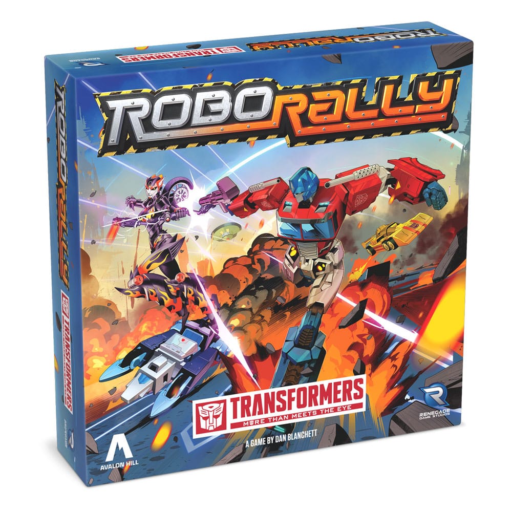 Avalon Hill board game Robo Rally Transformers *English Version* - MangaShop.ro
