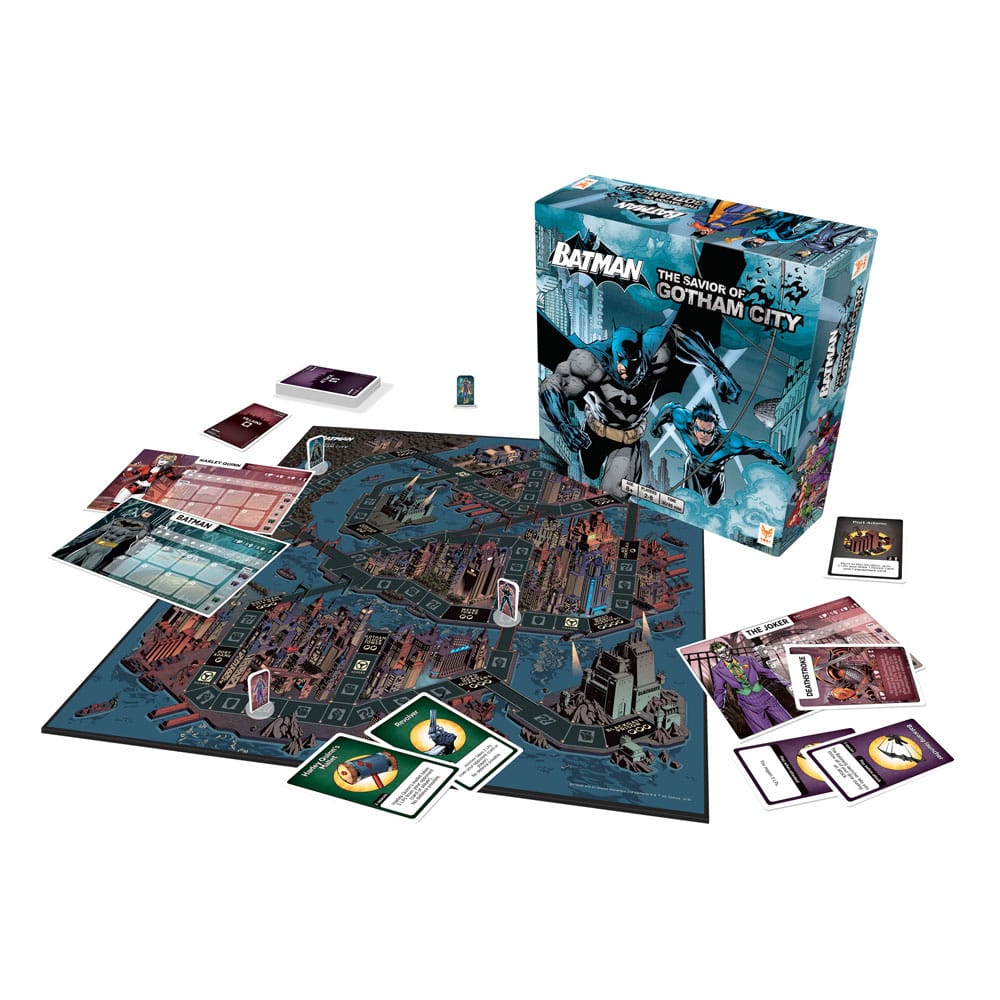 DC Comics Board Game Batman The Savior of Gotham City *English Version* - MangaShop.ro